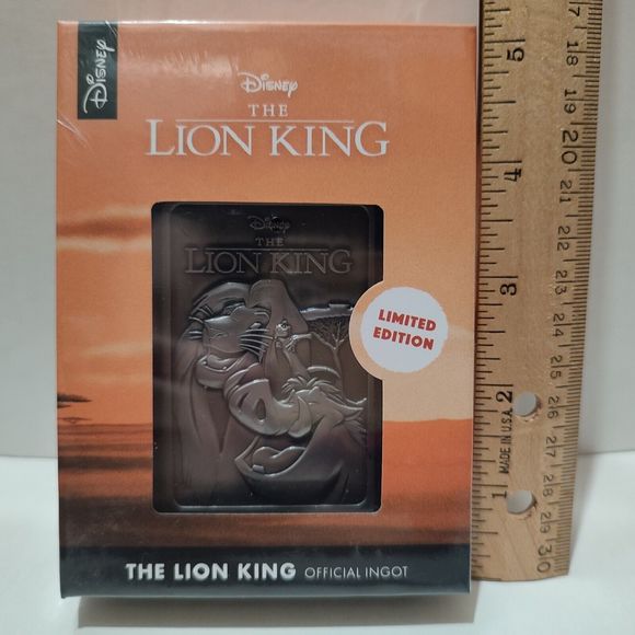 Disney The Lion King Metal Card Ingot Official Limited Edition Movie Collectible - Picture 2 of 5